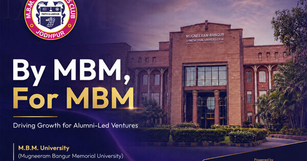 MBM Co - founders Club by Marwari Catalysts Group Selects First Three Startups , Next Batch to Open Soon