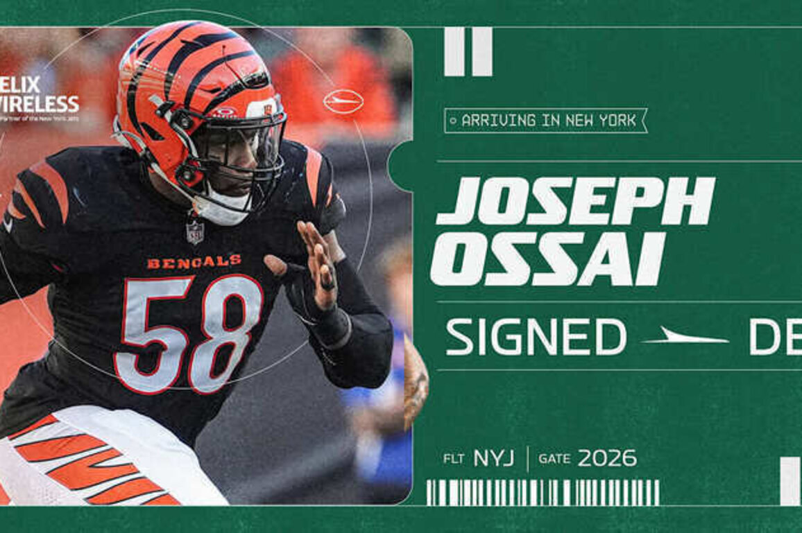 Jets Sign DL Joseph Ossai