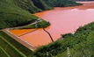 Barragem de rejeitos em MG/Divulgação