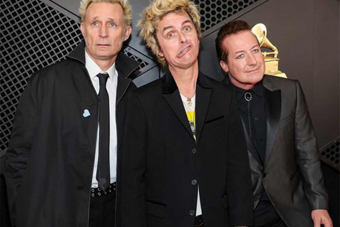 Green Day to be honoured with Hollywood Walk of Fame star