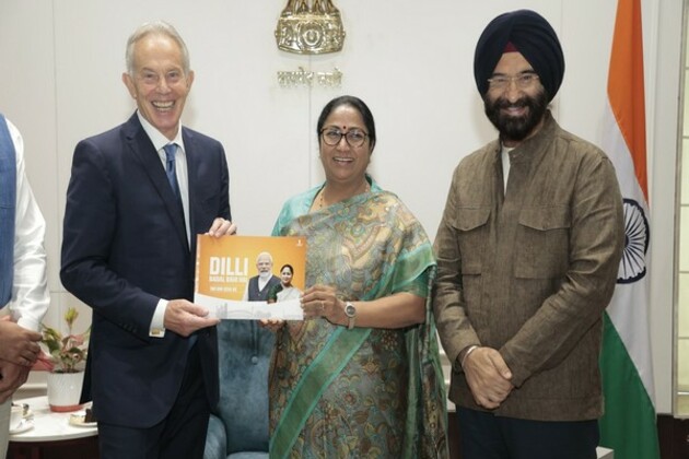 "Ex UK PM showed great interest in the work being done in Delhi under new BJP Govt," Delhi Min says