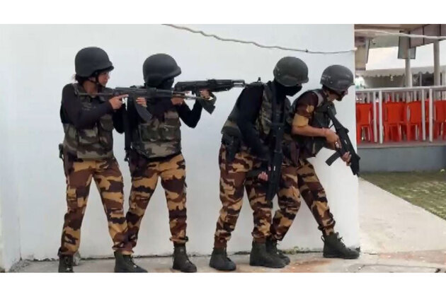 Uttarakhand: Security forces conduct mock drill at Char Dham Yatra Transit Camp to assess arrangements