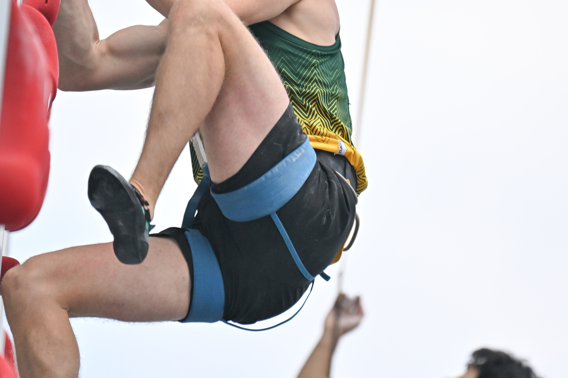 (SP)CHINA-CHENGDU-THE WORLD GAMES 2025-SPORT CLIMBING-MEN'S SPEED SINGLE 4-QUALIFICATION (CN)
