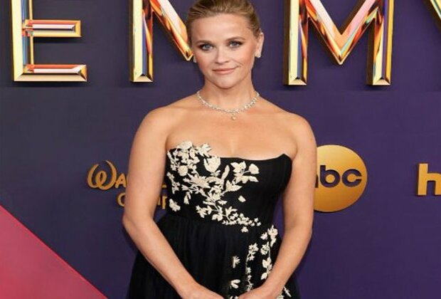 Emmys 2024: Reese Witherspoon looks ethereal in black gown