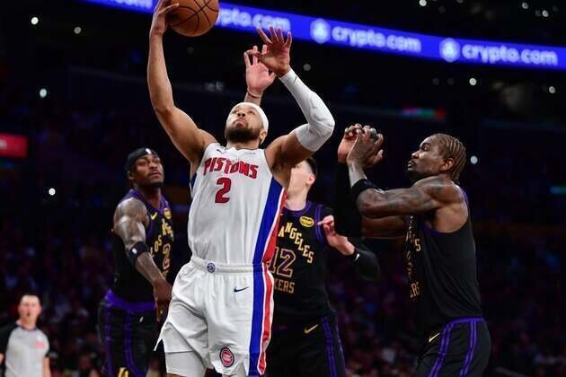 Lakers come up short vs. Pistons on LeBron James' 41st birthday