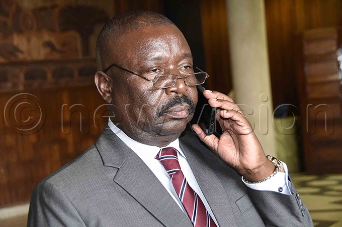 wesigwa ukutana took exception to the line of questioning when he appeared before the land probe commission hoto by ennedy ryema