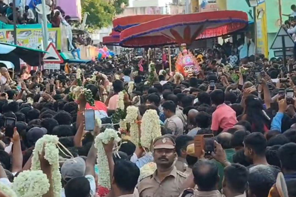 Tamil Nadu: Lakhs flock to Vellore's Gudiyatham temple for Grand Sirasu festival celebration