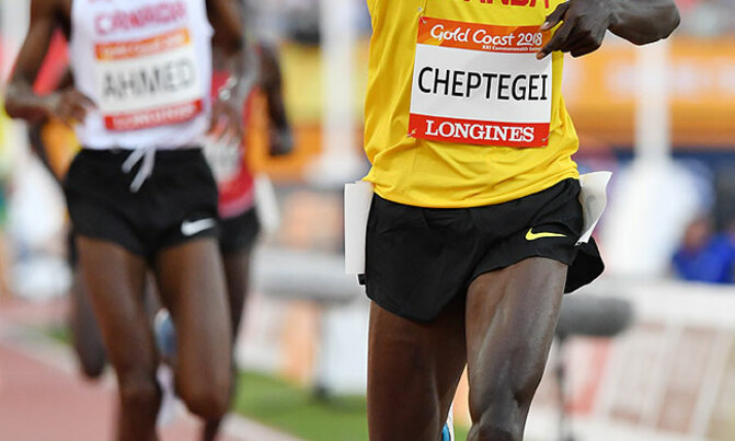 Cheptegei goes for 5km world record today in Monaco Cheptegei goes for 5km world record today in Monaco