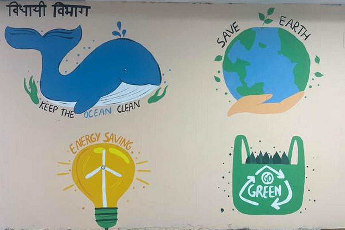 Best practice: Wall painting initiative undertaken by Legislative Department under Special Campaign 5.0