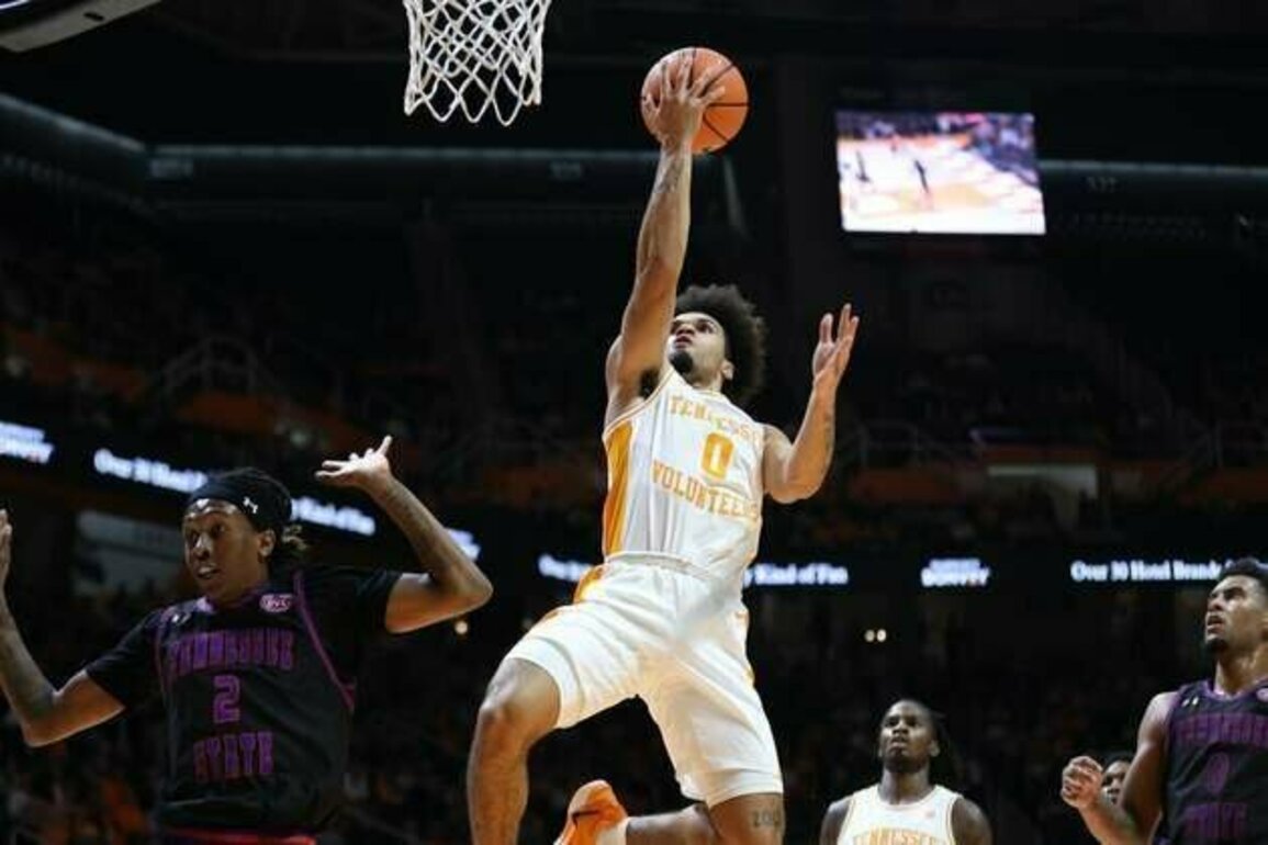 Short-handed No. 20 Tennessee steamrolls Tennessee State