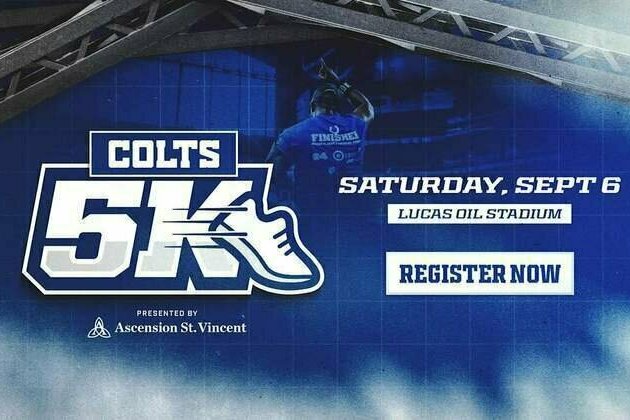 Colts to host 13th Annual 5K Run/Walk, Blue's Fun Run on Sept. 6
