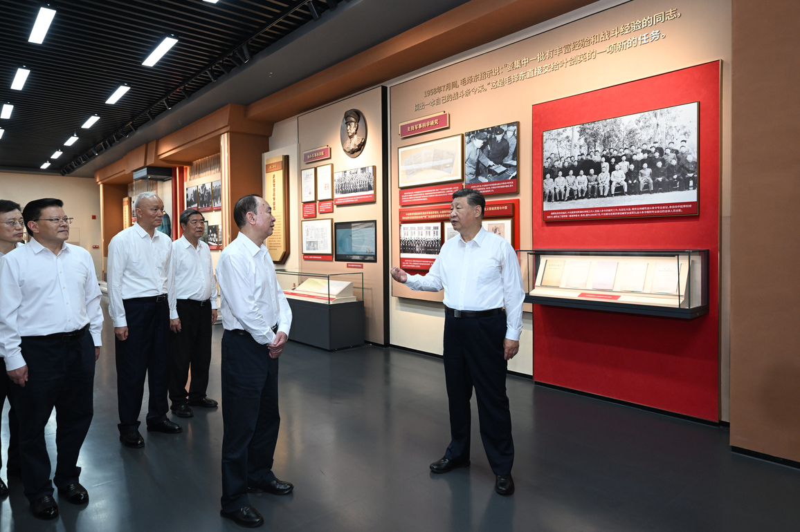 CHINA-GUANGDONG-MEIZHOU-XI JINPING-INSPECTION (CN)