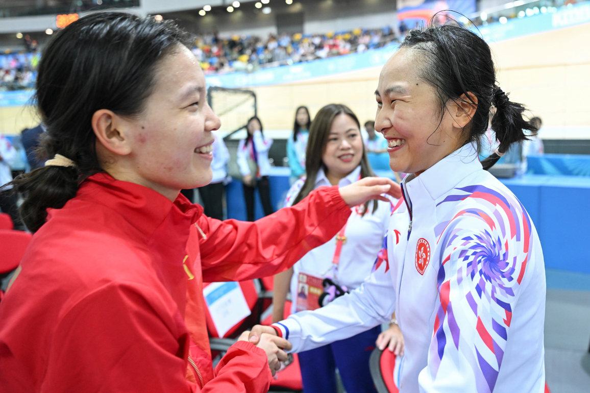 (SP)CHINA-15TH NATIONAL GAMES-CYCLING TRACK-WOMEN'S OMNIUM (CN)