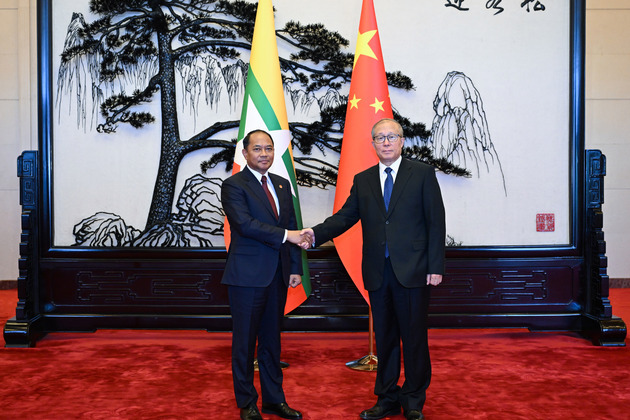CHINA-BEIJING-LI HONGZHONG-MYANMAR-FOREIGN MINISTER-MEETING (CN)
