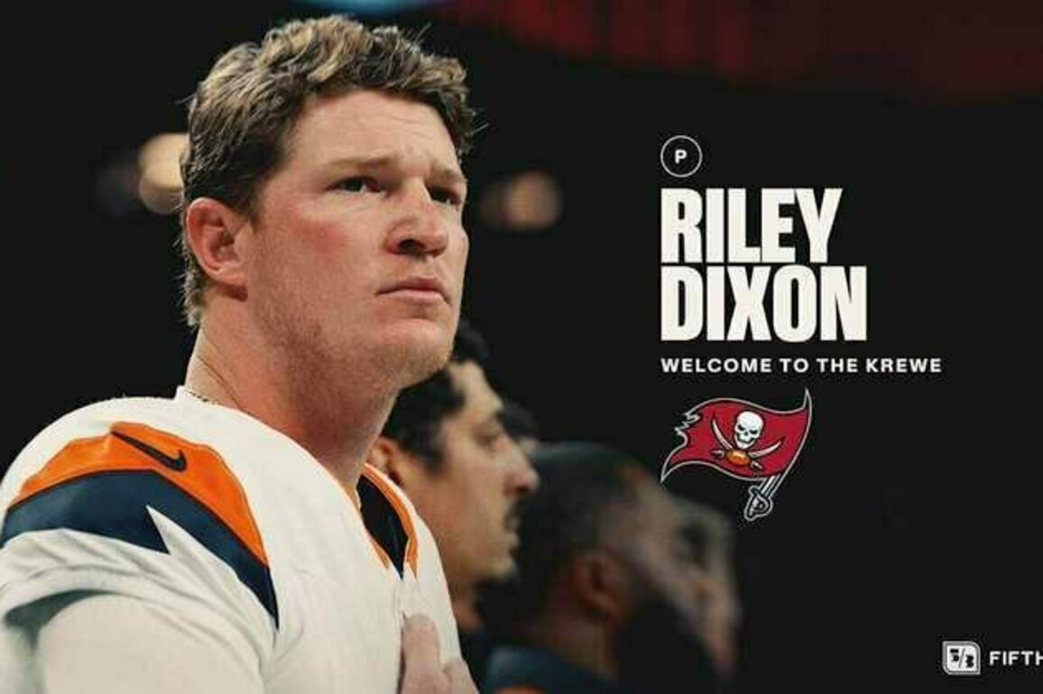 Bucs Upgrade Punter Position with Veteran Riley Dixon