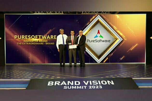 PureSoftware wins 'The Extraordinaire - Innovative Brand' Award at the 7th Brand Vision Summit, Mumbai
