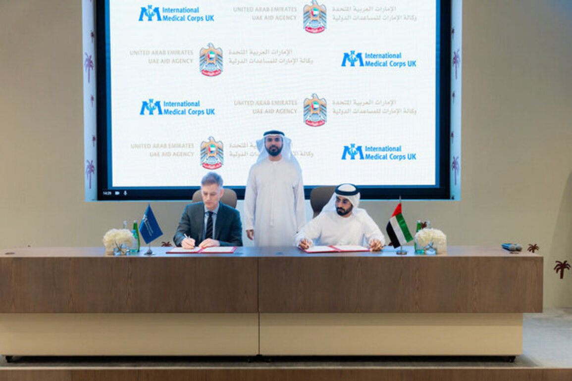 UAE inks agreement to support people of Sudan in healthcare with International Medical Corps - UK