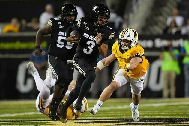 QB Kaidon Salter's big game lifts Colorado past Wyoming