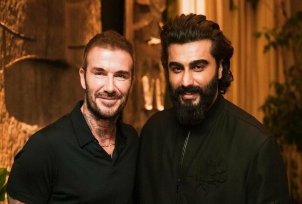 Arjun Kapoor reacts to trolls claiming he faked his height while posing with David Beckham