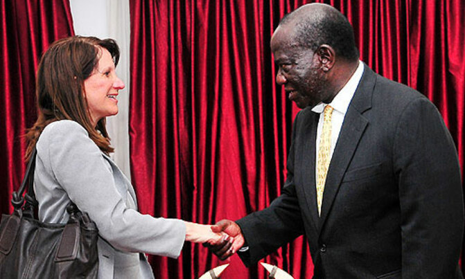 VP Ssekandi assures UK minister on Bills VP Ssekandi assures UK minister on Bills