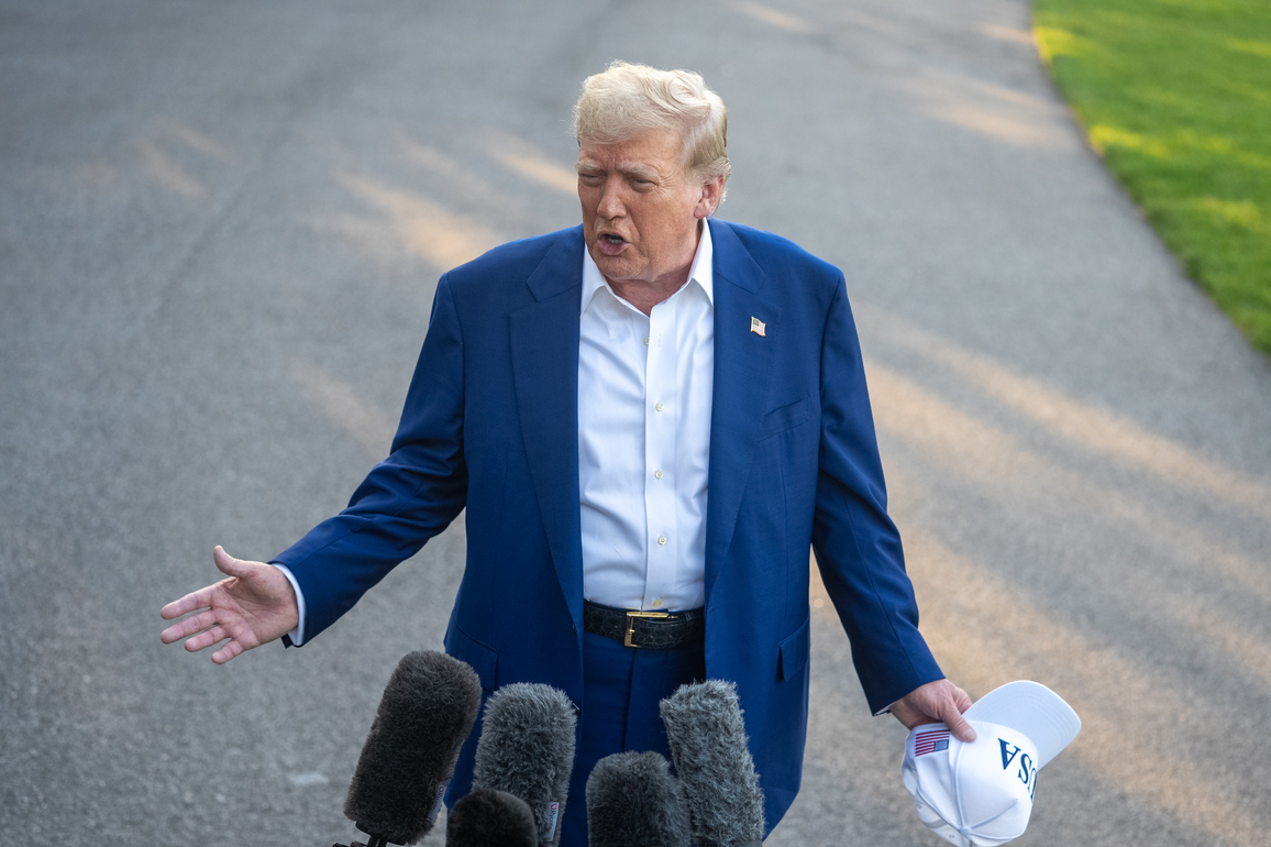 U.S.-WASHINGTON, D.C.-WHITE HOUSE-TRUMP-IRAN-ISRAEL-CEASEFIRE