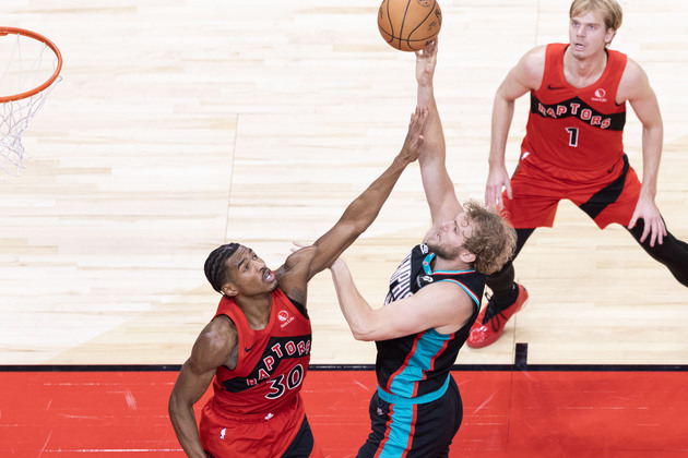 (SP)CANADA-TORONTO-BASKETBALL-NBA-GRIZZLIES VS RAPTORS