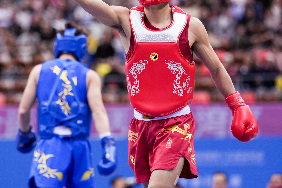 (SP)CHINA-15TH NATIONAL GAMES-WUSHU SANDA-MEN'S TEAM-FINAL(CN)