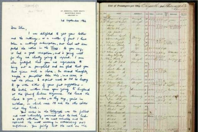 Historic documents to be put on display as part of a regional tour of local libraries by PRONI