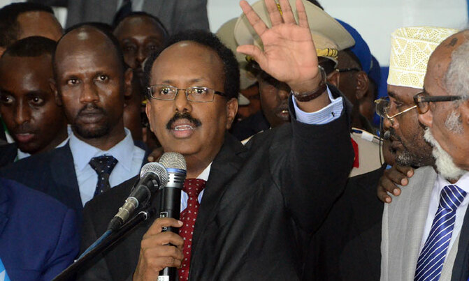 US to new Somali president: We shall work with you US to new Somali president: We shall work with you