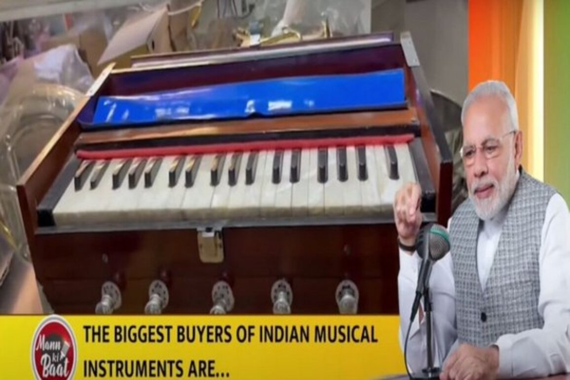 PM Modi says export of musical instruments increased 3.5 times in 8 years