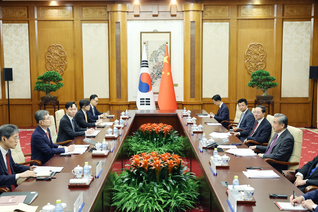 CHINA-BEIJING-WANG YI-ROK FM-TALKS (CN)