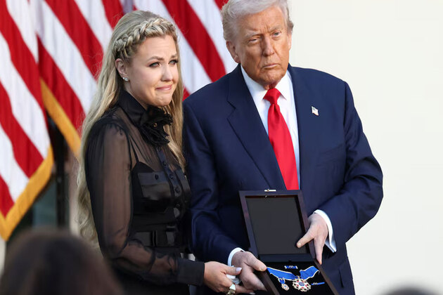 Trump honours late activist Charlie Kirk with Presidential Medal of Freedom at White House