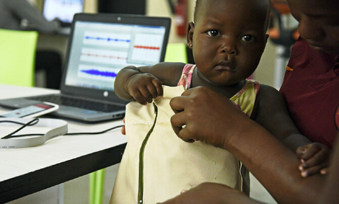 Ugandans invent 'smart jacket' to diagnose pneumonia Ugandans invent 'smart jacket' to diagnose pneumonia