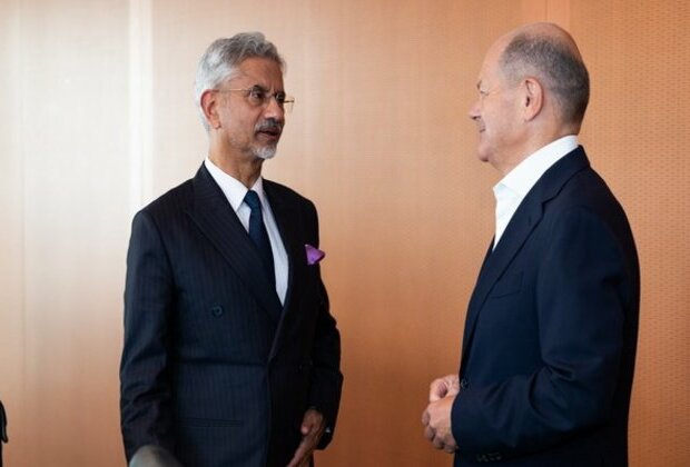 "Conveyed personal greetings of PM Modi" says Jaishankar as he meets German Chancellor Olaf Scholz