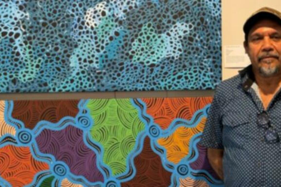 Noongar painter Yondee Shane Hansen to bring exhibition to Yallingup Aboriginal Art Gallery