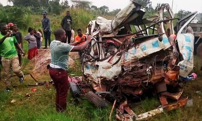 Eight die in Luwero motor accident Eight die in Luwero motor accident