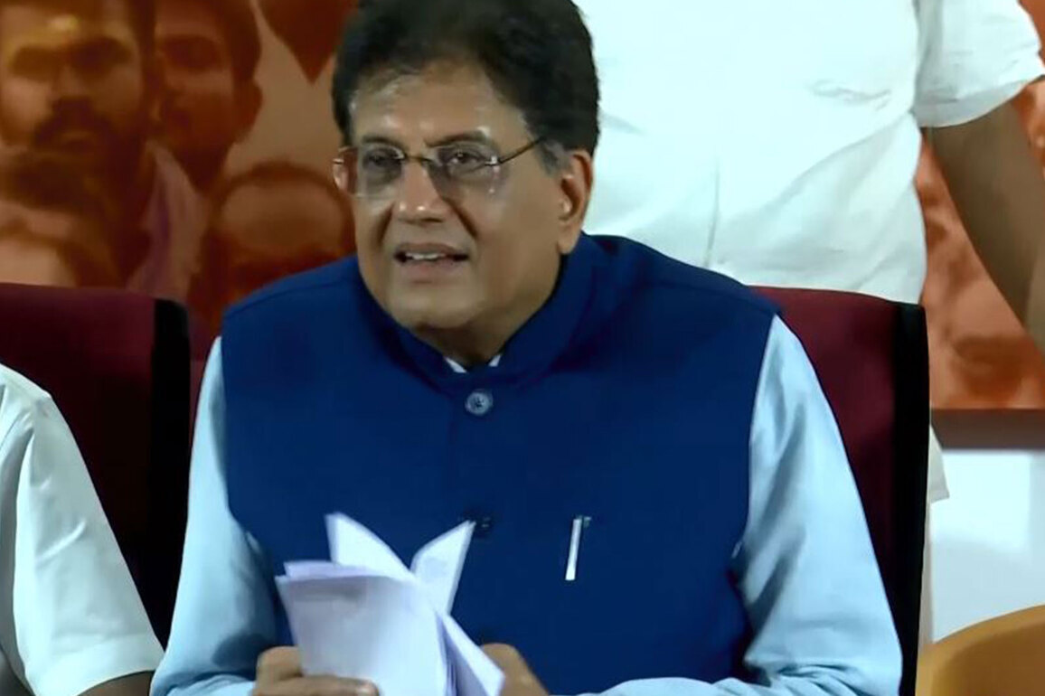 Piyush Goyal confident of EPS getting elected as Tamil Nadu Chief Minister