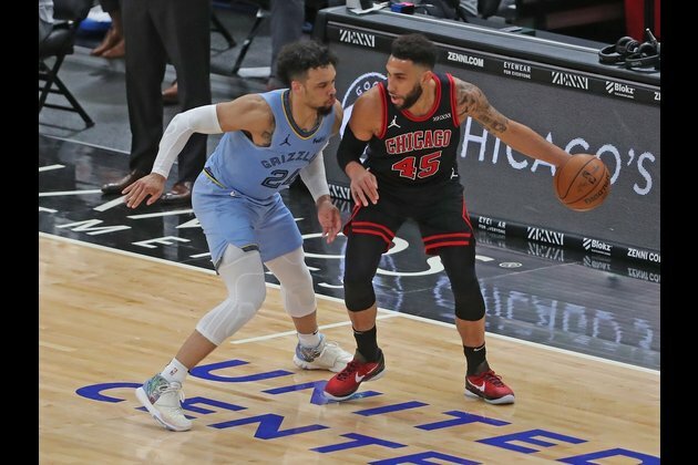 Grizzlies hand Bulls fifth straight setback