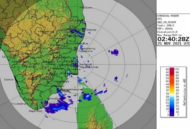 Thunderstorm with moderate rainfall likely in TN, Puducherry