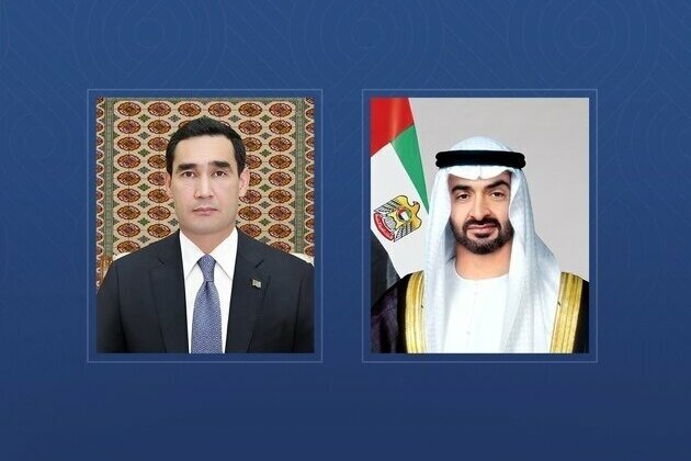UAE President congratulates President of Turkmenistan on 30th anniversary of diplomatic relations