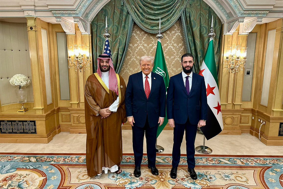 Trump holds talks with Syrian leader and Saudi Crown Prince on Russia-Ukraine, Israel-Hamas