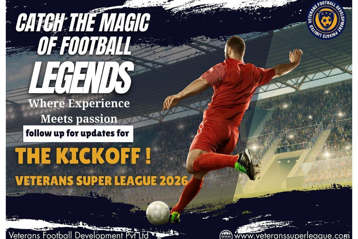 India Gets Its First-Ever Veterans Football League - VSL 2026 Set to Bring Legends Back on the Field