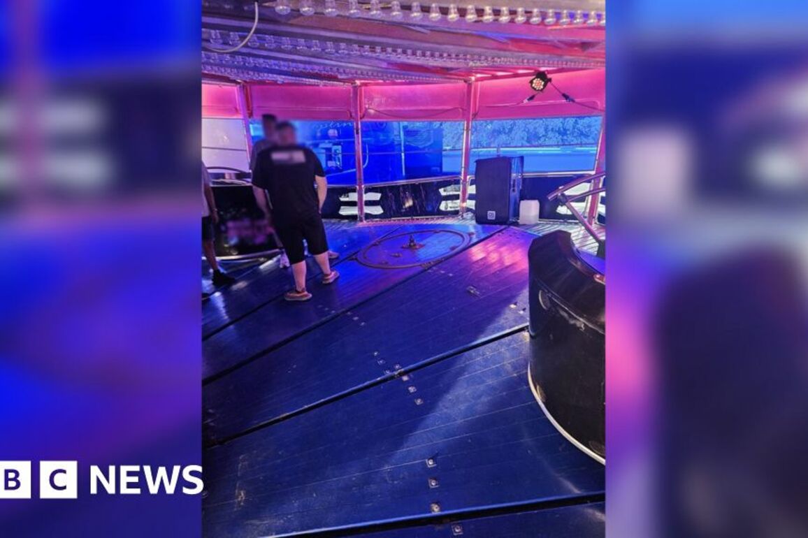 Edinburgh funfair closes after children injured in waltzer crash
