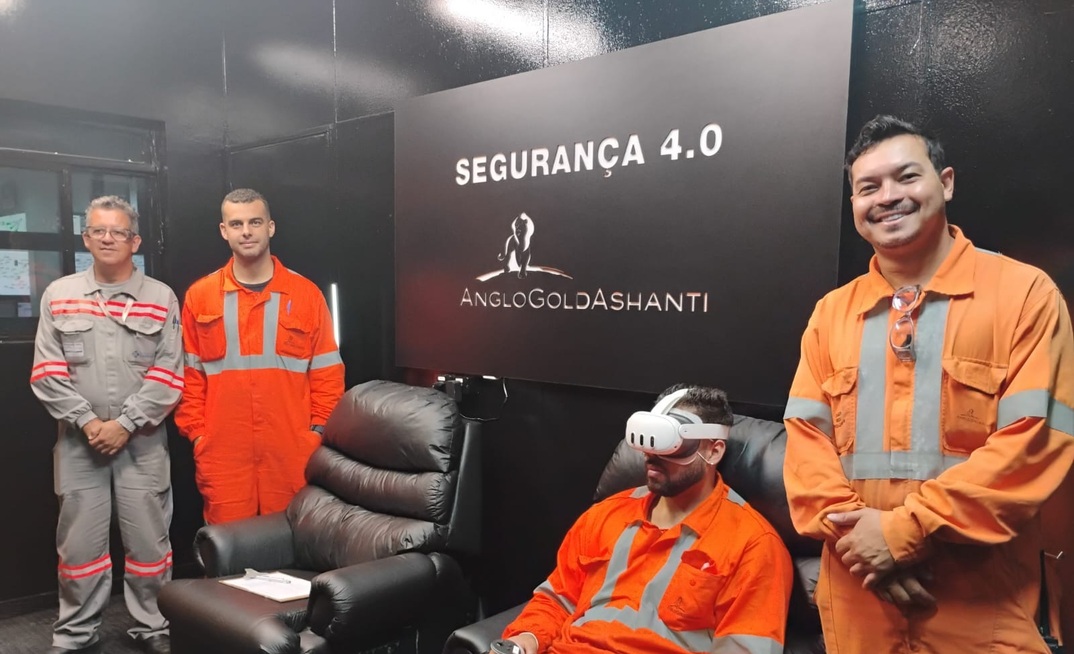 AngloGold Ashanti inaugura sala de realidade virtual