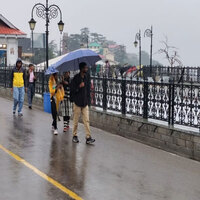 Himachal Pradesh: Rain brings respite in Shimla; tourist influx rises as temperatures dip