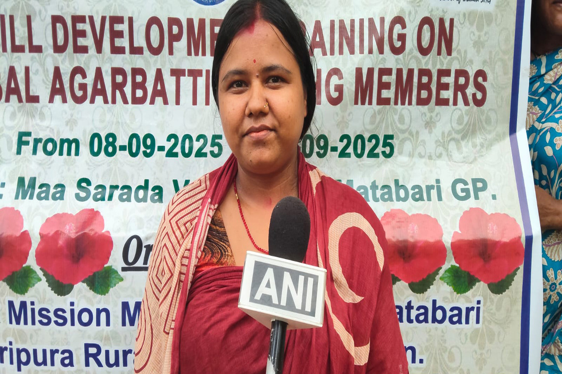 Women SHG make incense sticks for PM Modi's Tripura Sundari temple visit