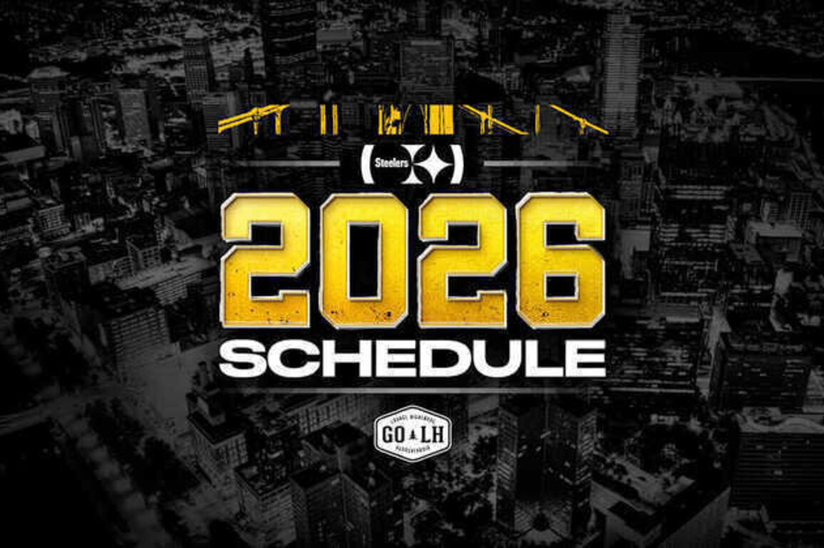 Steelers release 2026 schedule