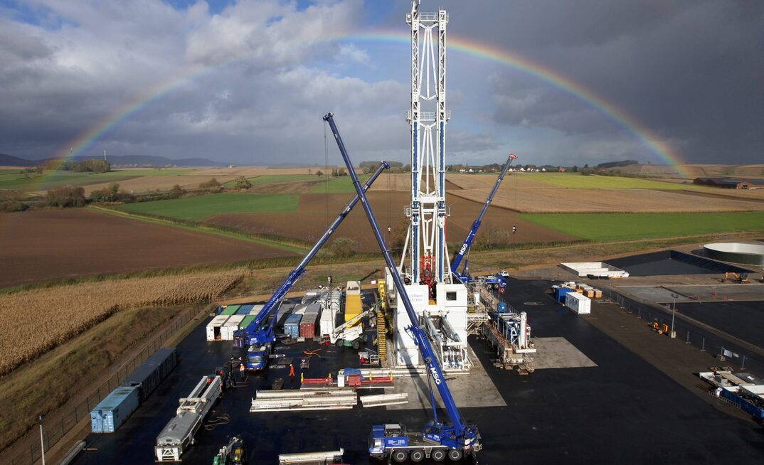 Drilling of the first geothermal doublet at the Schwabwiller site in Alsace