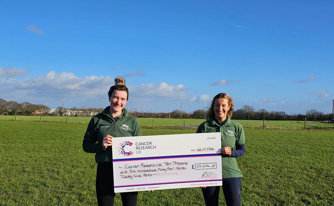 Community news: Bates Farm hands £10,000 to Cancer Research UK 