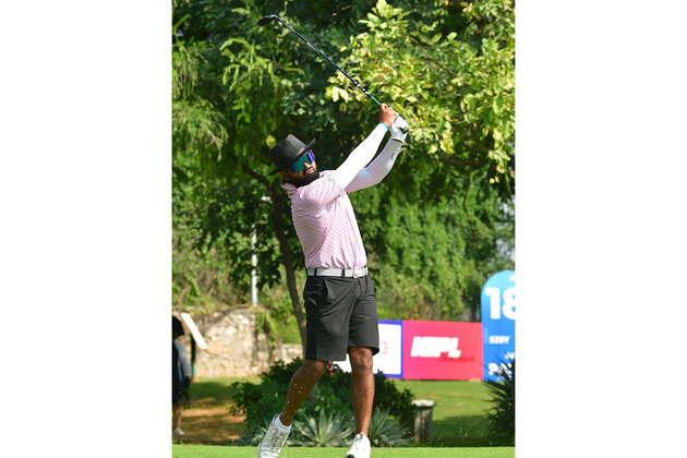 Aman Raj continues love affair with Ram Bagh course, shoots 9-under to lead IGPL Jaipur